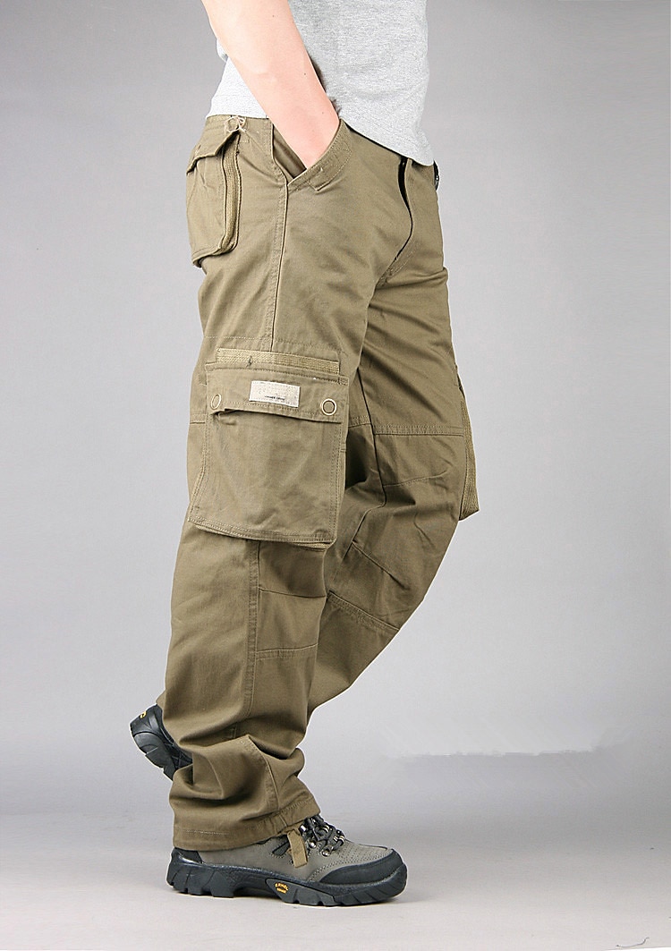 Men's Cargo Pants Hiking Pants Trousers Work Pants Military Outdoor Ripstop Breathable Quick Dry Multi Pockets Bottoms 6 Pockets Black Green Cotton Hunting Fishing Climbing 30 32 34 36 38 2025 - $37.99 –P3