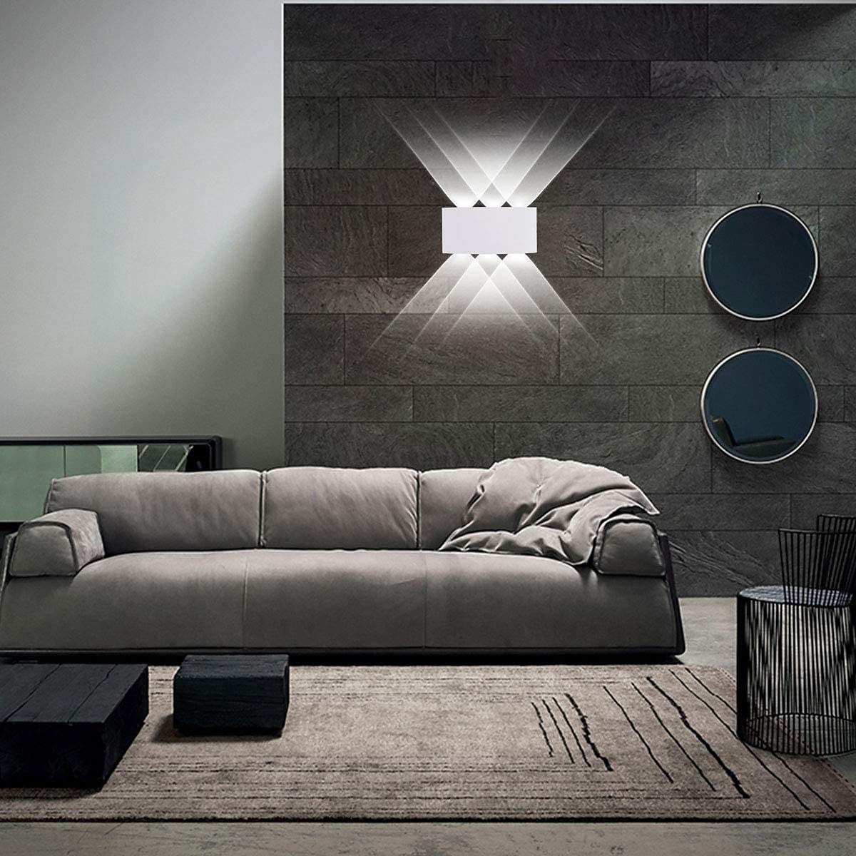 3-Light 17cm LED Wall Lights Geometric Design Waterproof Outdoor Wall Lights Modern Minimalist Style Aluminum Living Room Bedroom Corridor Wall Light IP65 85-265V 2025 - $28.99 –P13