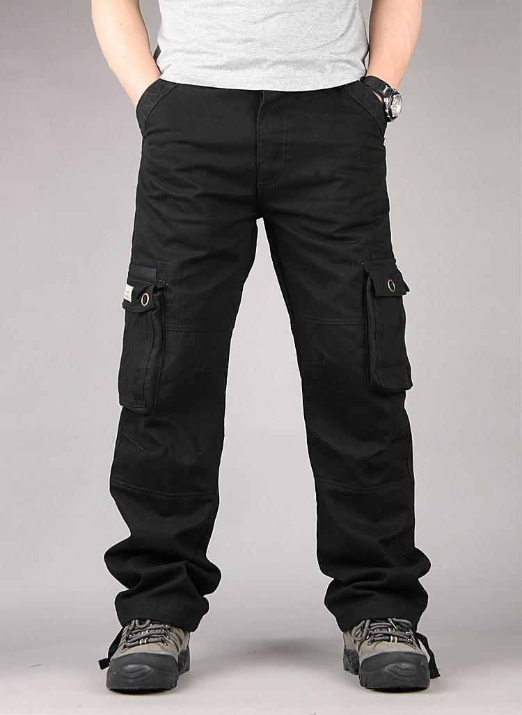 Men's Cargo Pants Hiking Pants Trousers Work Pants Military Outdoor Ripstop Breathable Quick Dry Multi Pockets Bottoms 6 Pockets Black Green Cotton Hunting Fishing Climbing 30 32 34 36 38 2025 - $37.99 –P15