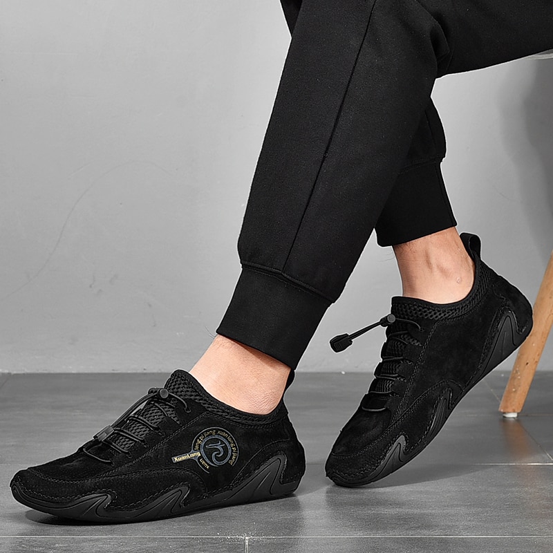 stilfulla avslappnade brittiska sneakers för män, ventilerande mesh med bläckfisksula, fashion forward 2026 - $54.99 –P7