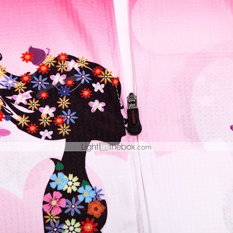 Mulheres Camisa para Ciclismo Padrão Botânico floral Flor Manga Curta Moto Camisa / Roupas Para Esporte Blusas com 3 bolsos traseiros Ciclismo de Montanha Ciclismo de Estrada Secagem Rápida Bolso de 2026 por $30.99 –P10