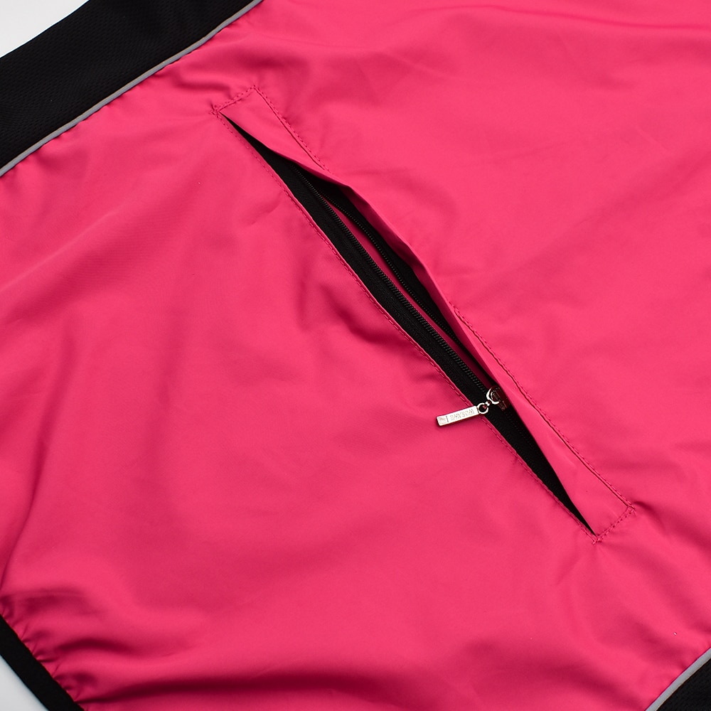WOSAWE Women's Cycling Jacket Windbreaker Cycling Jersey High Visibility Windproof Rain Waterproof Breathable Bike Jacket Tracksuit Mountain Bike MTB Road Bike Cycling City Bike Cycling Black Pink 2025 - $37.99 –P18
