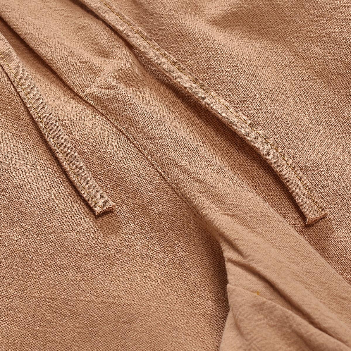 Per uomo Pantaloncini Pantaloncini di lino Pantaloncini estivi Pantaloni modello Capri A cordoncino Vita elastica Classico Tinta unita All'aperto Lunghezza del ginocchio Giornaliero Per uscire Moda del 2026 a $22.99 –P16