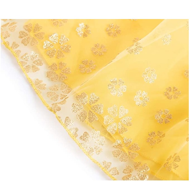 Buchwoche 2026 Schneekönigin Märchen Prinzessin Kleid Partykostüm Blumenmädchenkleid Urlaub Kostümparty for Mädchen Kleinkind Kinder Weihnachten Kindertag Neujahr 2026 - $31.99 –P9