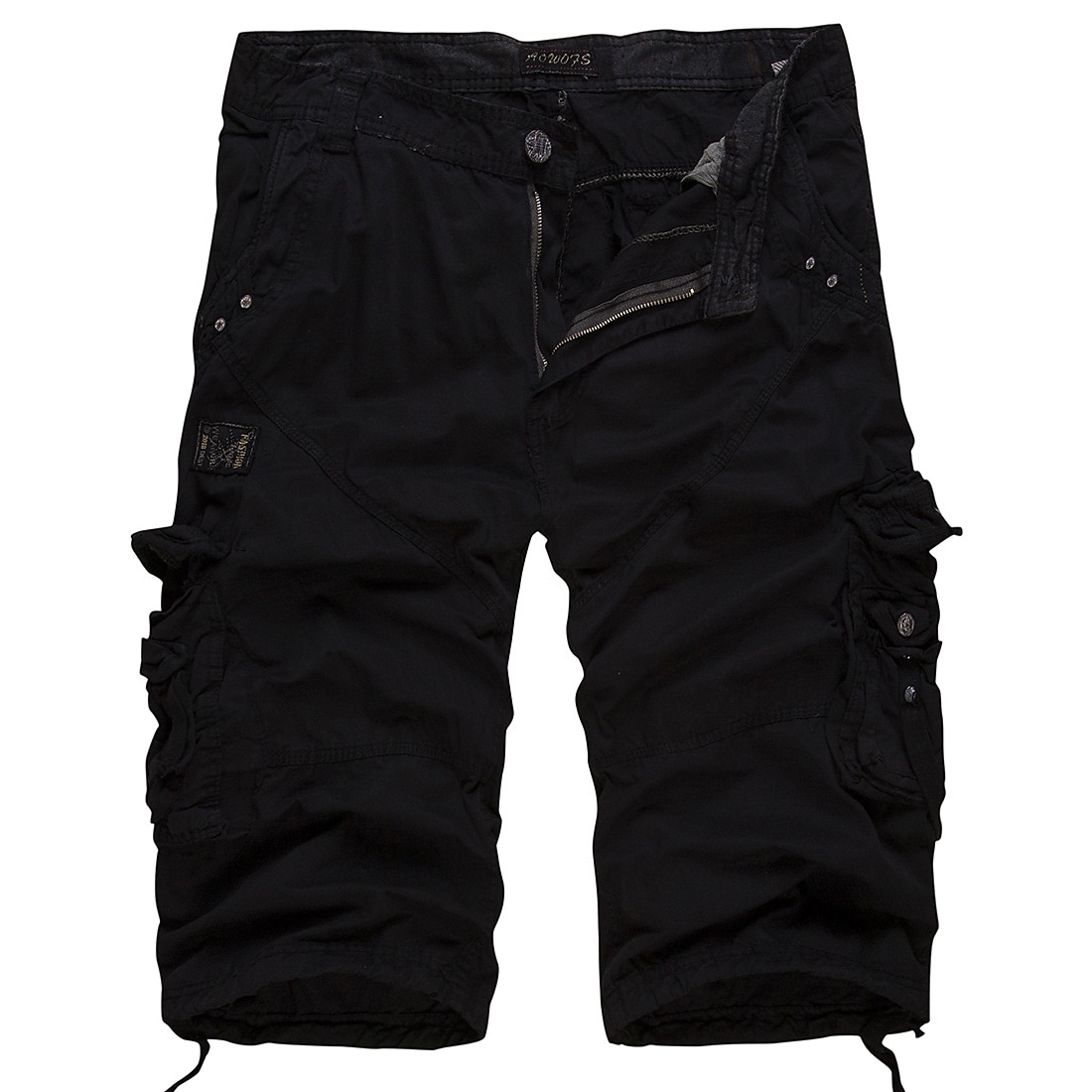 Herren Cargo Shorts Kurze Hosen Kurze Hose für Wanderer Taktische Shorts Militär Sommer Außen Ripstop Atmungsaktiv Rasche Trocknung Leicht Kurze Hose Caprihose Unten Unterhalb des Knies Weiß Schwarz 2025 - $29.99 –P6