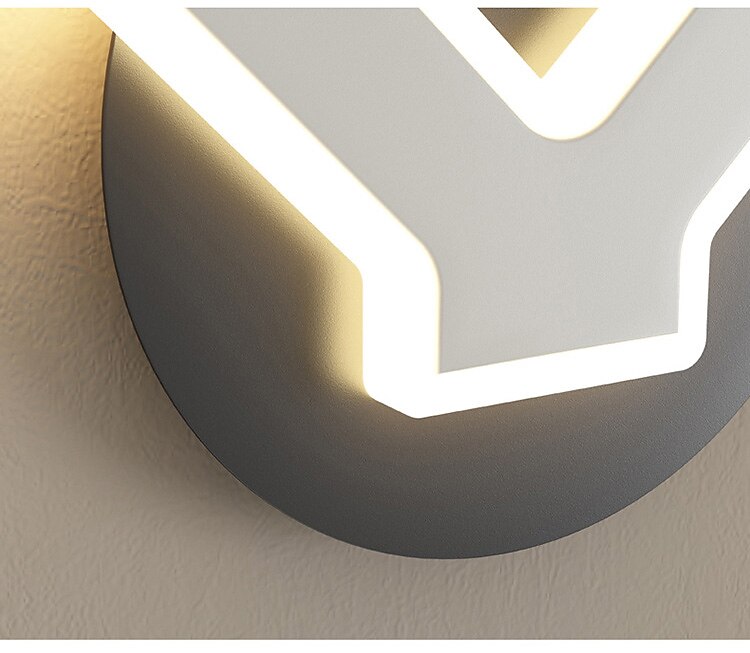 Lightinthebox LED Wall Light Creative LED Modern LED Wall Lights Living Room Bedroom Acrylic Wall Light 220-240V 12 W 2025 - $85.99 –P9