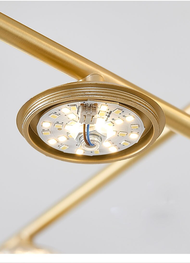 LED Ceiling Light Modern Nordic Cluster Design Chandelier Copper Modern Style Sputnik Globe Brass 9 6 Heads 84cm 105 cm 220-240V 110-120V 2025 - $1081.39 –P11
