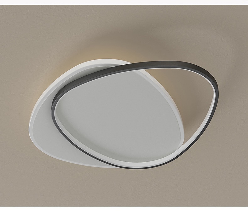 luz de teto led moderno simples básico 37 cm 46 cm formas geométricas embutidas luzes de metal estilo moderno acabamentos geométricos pintados 220-240v 110-120v de 2025 por $169.99 –P11