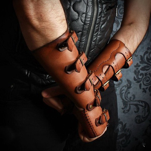 Punk a gotika Středověké Steampunk Rukavice Ren Faire Morový doktor Viking Pánské Viking Vánoce Dospělé Rukavice 2025 - $56.99 –P5