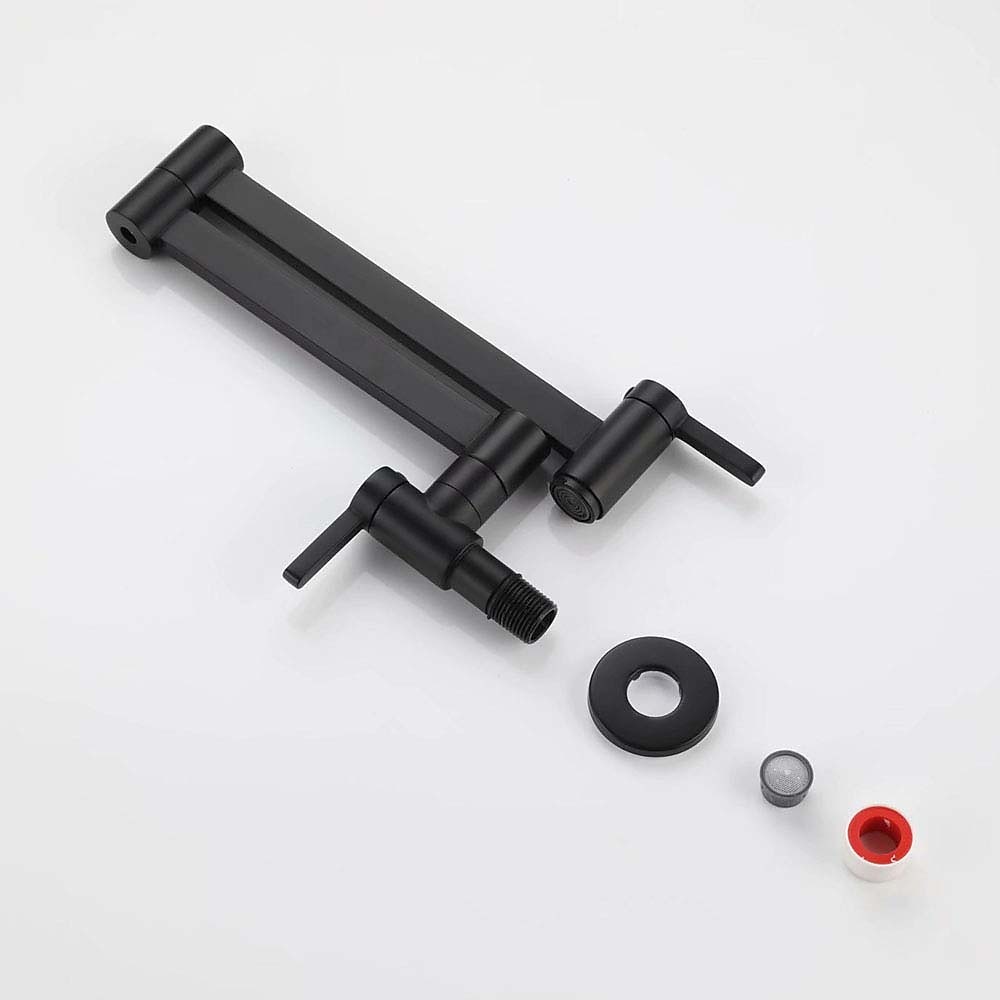 kuchyňská baterie jednoduchá rukojeť se dvěma otvory chrom/nikl kartáčovaný/galvanicky pokovená středová sada moderních kuchyňských kohoutků 2026 - $139.99 –P18