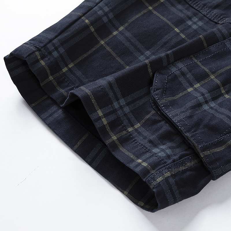 Bărbați Pantaloni Scurți Cargo Pantaloni Scurți Σορτς πεζοπορίας Drept Buzunar Plisat Confort Respirabil Scurt Sport exterior Zilnic Ieșire Stilat Stil Clasic Negru Albastru piscină 2026 - $28.99 –P8