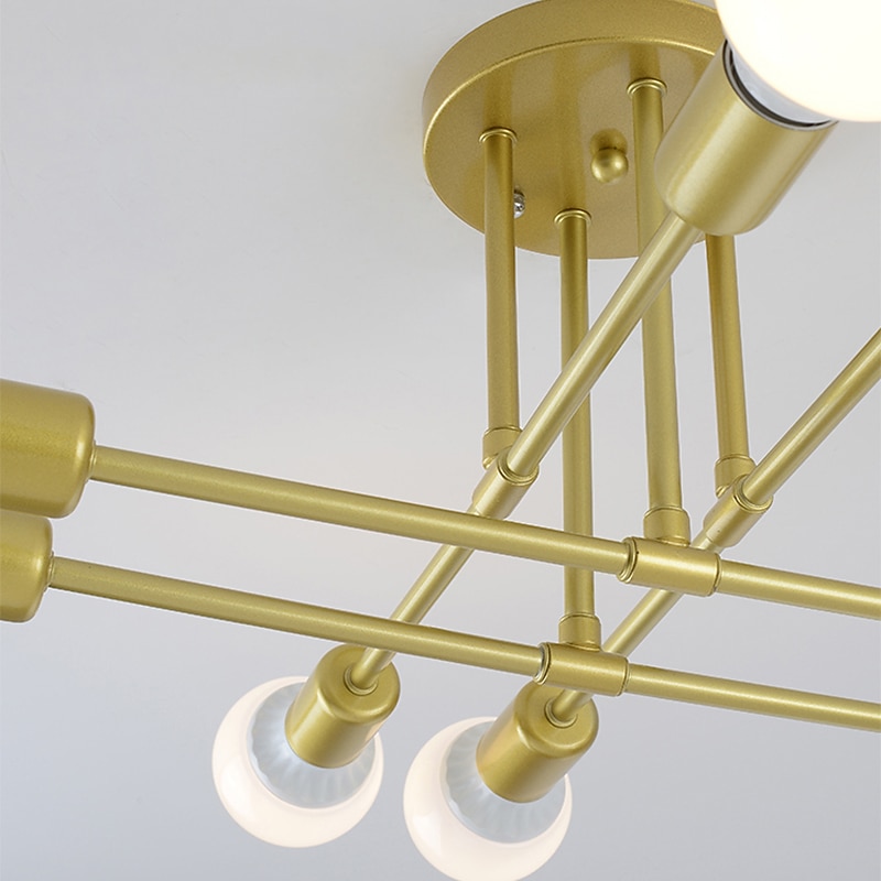 72 cm maapallo design geometriset muodot uppoasennettavat valot metalli sputnik lineaarinen geometrinen maalattu viimeistely nykytaiteellinen pohjoismainen tyyli 110-220v 220-240v 2025 - $69.99 -P7