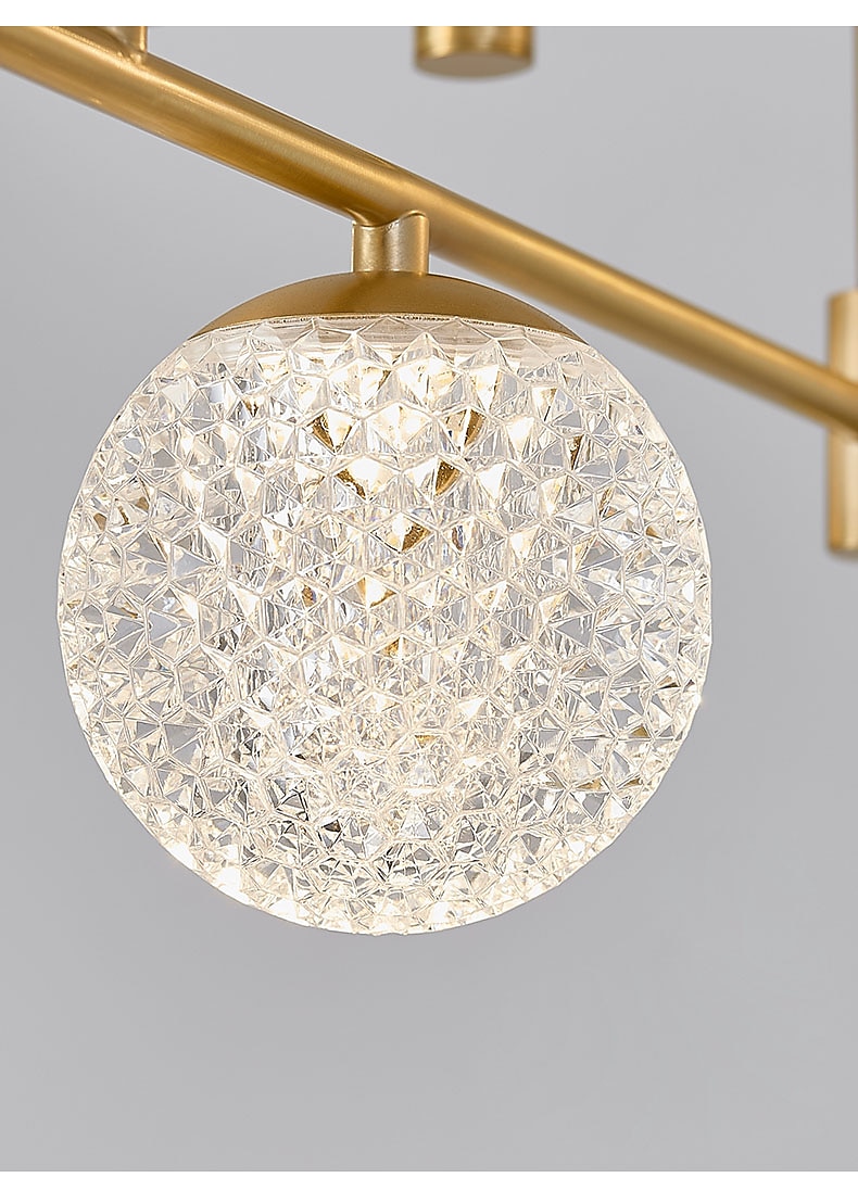 LED Ceiling Light Modern Nordic Cluster Design Chandelier Copper Modern Style Sputnik Globe Brass 9 6 Heads 84cm 105 cm 220-240V 110-120V 2025 - $1081.39 –P10