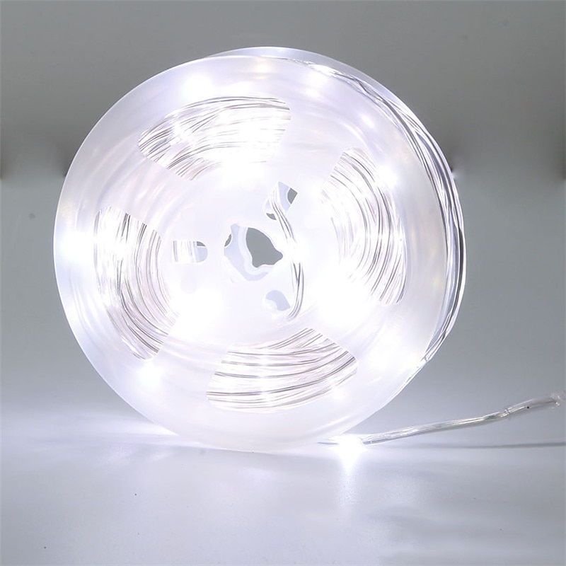 zonne-energie lichtslinger 20m 30m 50m met afstandsbediening thanksgiving kerst buitenfeest tuindecoratie kerstverlichting plug-in dual purpose gypsophila koperdraad verlichting set 24v 2025 - $36.99 –P12