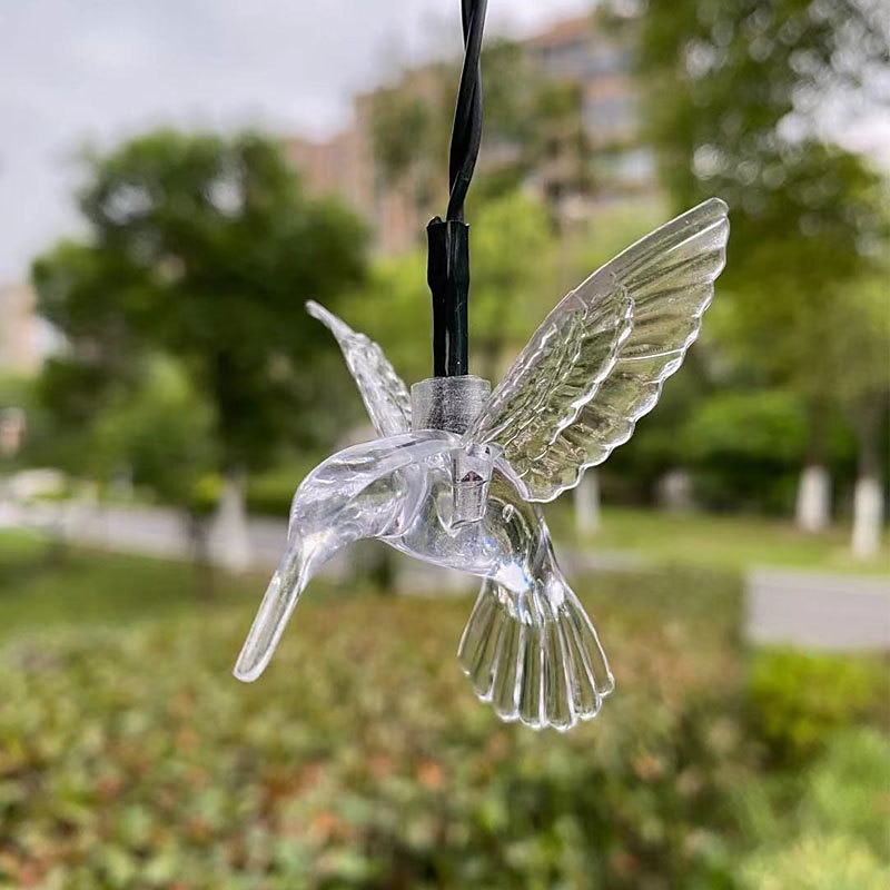 luci solari esterne ip65 luci a catena per colibrì impermeabili 5m 20led 3.5m 10led luci a catena per fata giardino matrimonio festa decorazione esterna del 2025 a $29.99 –P7