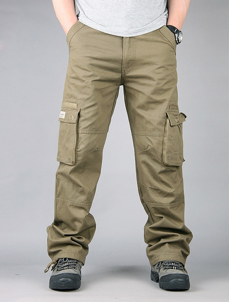 Men's Cargo Pants Hiking Pants Trousers Work Pants Military Outdoor Ripstop Breathable Quick Dry Multi Pockets Bottoms 6 Pockets Black Green Cotton Hunting Fishing Climbing 30 32 34 36 38 2025 - $37.99 –P2