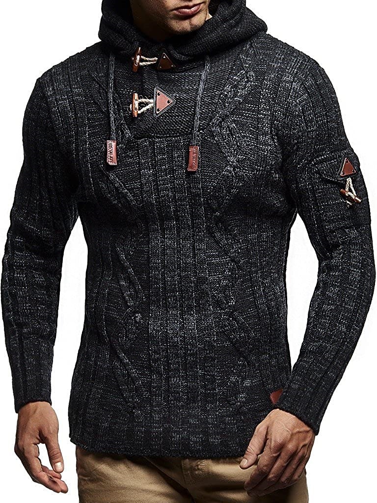 Homens Suéter Carregam Pulôver suéter Moletom com capuz Suéter de gola alta Cabo Tricotar Botão Tricotado Côr Sólida Gola Alta à moda Estilo vintage Roupa Outono Inverno Branco Marron S M L de 2025 por $37.99 –P4