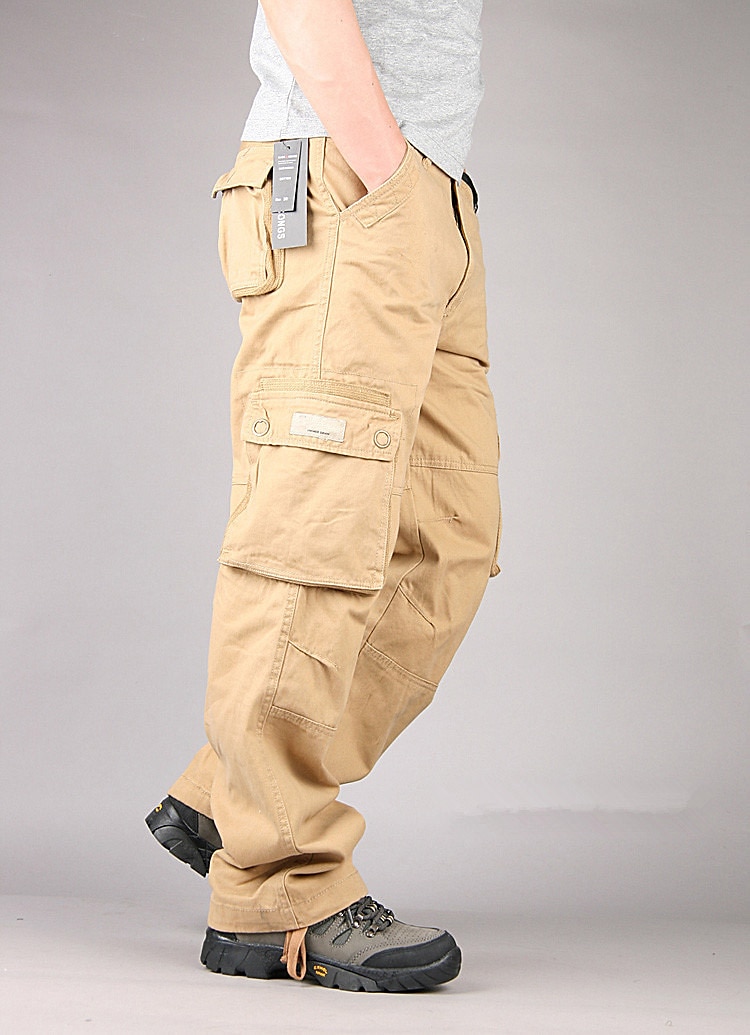 Men's Cargo Pants Hiking Pants Trousers Work Pants Military Outdoor Ripstop Breathable Quick Dry Multi Pockets Bottoms 6 Pockets Black Green Cotton Hunting Fishing Climbing 30 32 34 36 38 2025 - $37.99 –P7