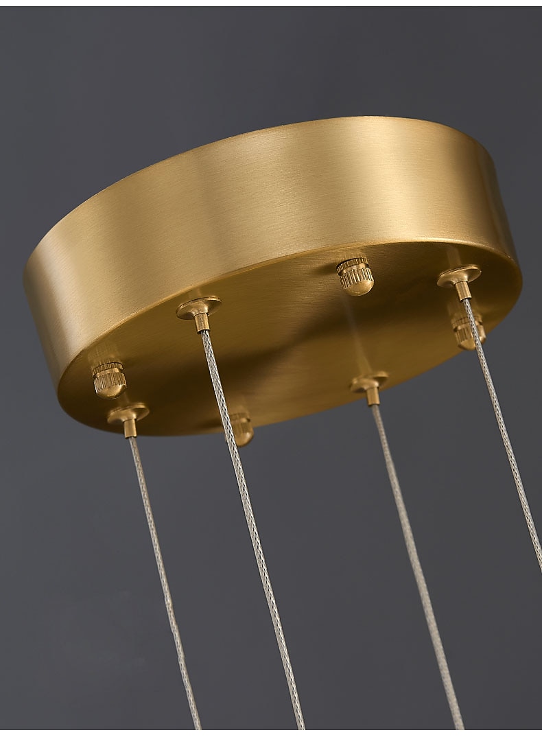 lampada a sospensione a led moderno lusso design cerchio oro design sputnik lampadario design rame stile moderno sputnik ottone 9 12 15 teste 220-240v 110-120v del 2025 a $1034.09 –P10