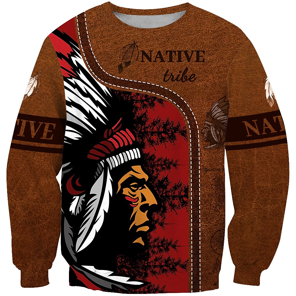 Per uomo Unisex Stampe astratte Umano Felpa Felpa pullover Manica lunga Felpa Rotonda Originale Essenziale Grande e alto Stampa 3D Informale Giornaliero Per eventi Stampa Primavera & Autunno del 2025 a $29.99 –P5