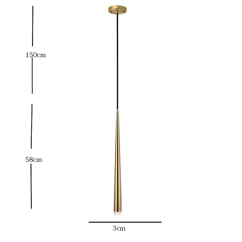 3 cm Pendant Lantern Design Pendant Light LED Island Light Metal Electroplated Modern 110-120V 220-240V 2025 - $160.99 –P1