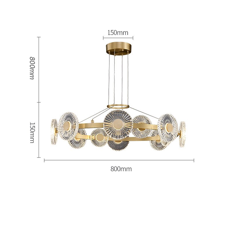 lampada a sospensione a led moderno lusso design cerchio oro design sputnik lampadario design rame stile moderno sputnik ottone 9 12 15 teste 220-240v 110-120v del 2025 a $1034.09 –P12