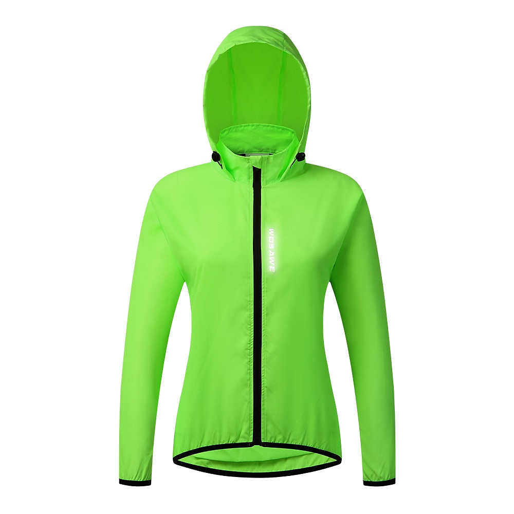 WOSAWE Women's Cycling Jacket Windbreaker Cycling Jersey High Visibility Windproof Rain Waterproof Breathable Bike Jacket Tracksuit Mountain Bike MTB Road Bike Cycling City Bike Cycling Black Pink 2025 - $37.99 –P20