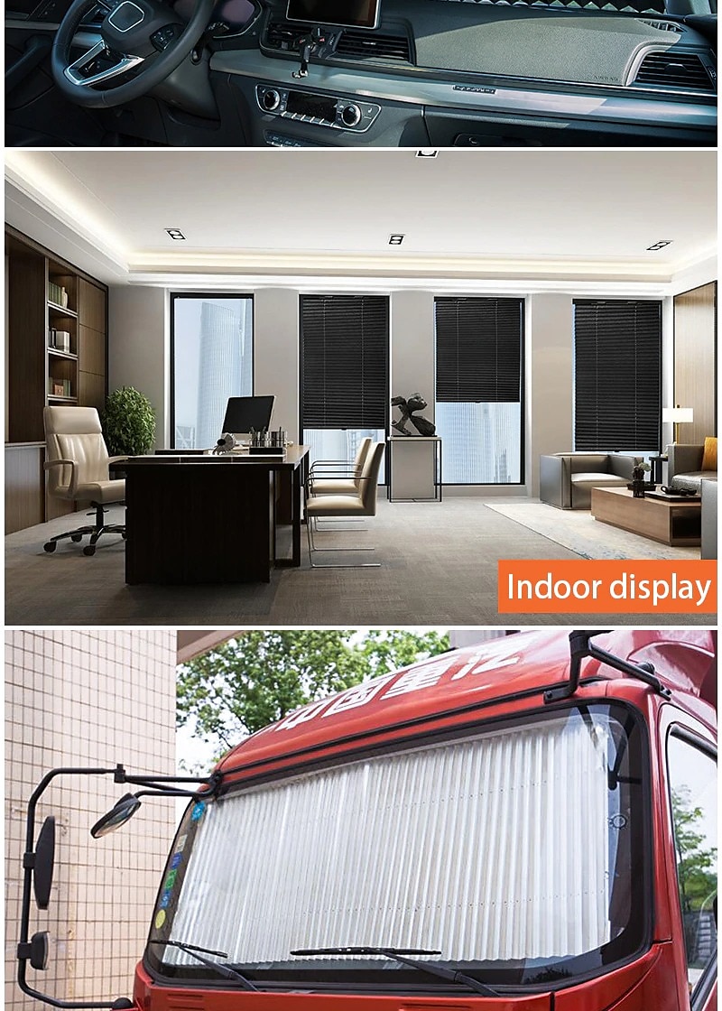 Retractable Windshield Sun Shade for Car Large Sun Visor Protector Blocks 99% UV Rays Sun-shading and Heat-Insulating Car Sun-shield Cover for Car Front Sunshade 2025 - $31.99 –P12