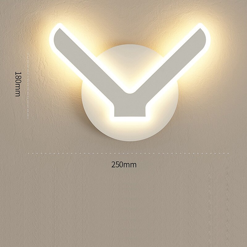Lightinthebox LED Wall Light Creative LED Modern LED Wall Lights Living Room Bedroom Acrylic Wall Light 220-240V 12 W 2025 - $85.99 –P6