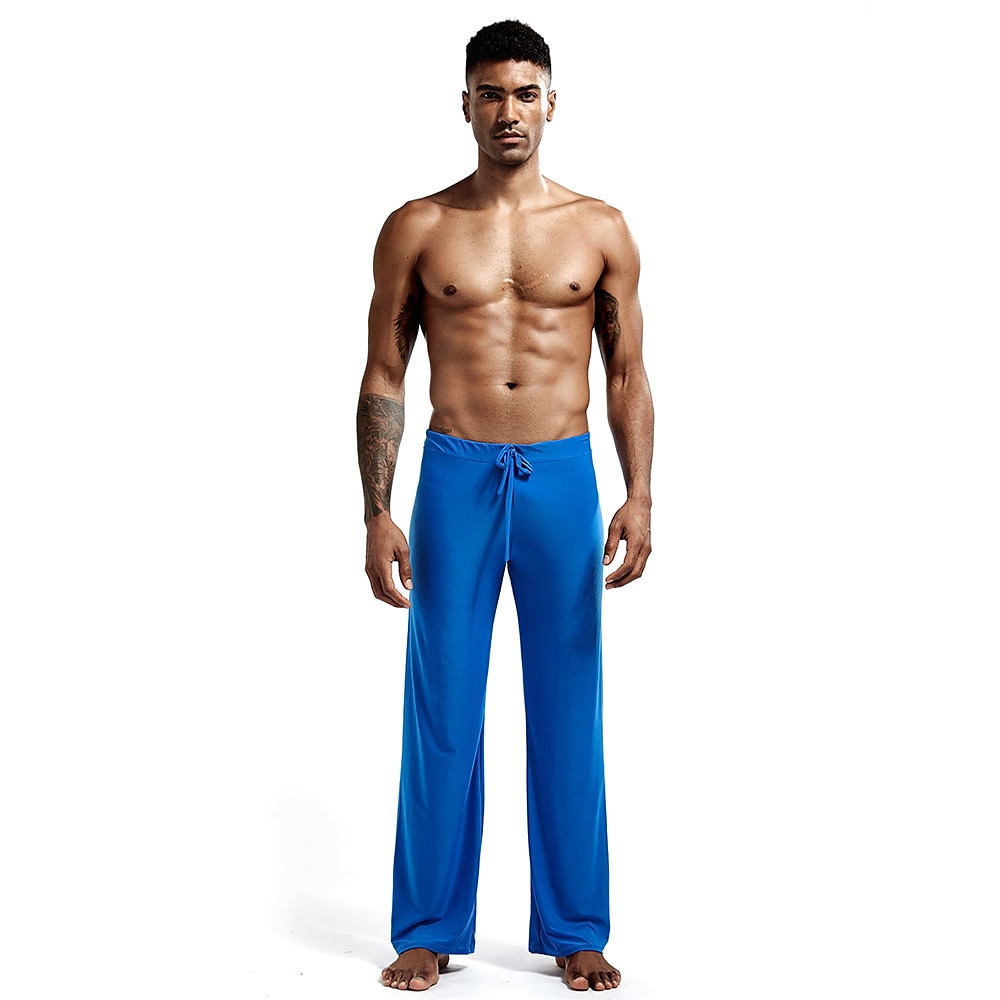Men's Yoga Pants Drawstring Quick Dry Lightweight Fitness Gym Workout Running Pants / Trousers Bottoms White Black Gray Sports Activewear Stretchy Loose 2025 - $16.49 –P6