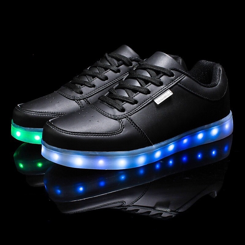 Gold LED Light Up Sneakers for Men and Women – USB Rechargeable Shiny Party Shoes with Glow Sole for Dancing, Festivals, Nightclubs, and Halloween 2025 - $46.99 –P2