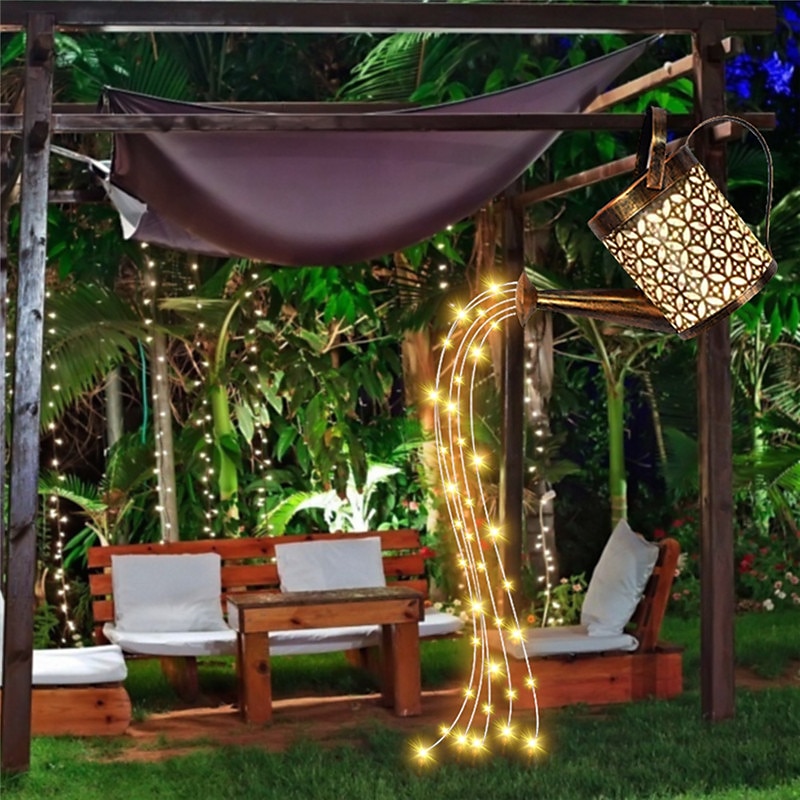 słoneczne oświetlenie zewnętrzne lampa ogrodowa led na patio wodoodporna konewka czajnik led bajkowe światło lampa trawnikowa wystrój ogrodu krajobraz podwórko ogrodzenie trawnika oświetlenie 2025 - $28.99 –P5