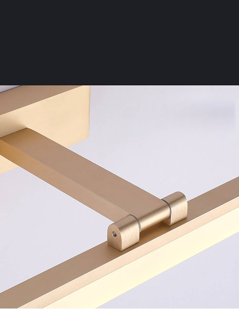 vanity light led mirror front lamp impermeable ip20 led luces de baño sobre espejo accesorios de iluminación de pared para baño dormitorio sala de estar gabinete 110-240v 2025 - $99.99 –P4