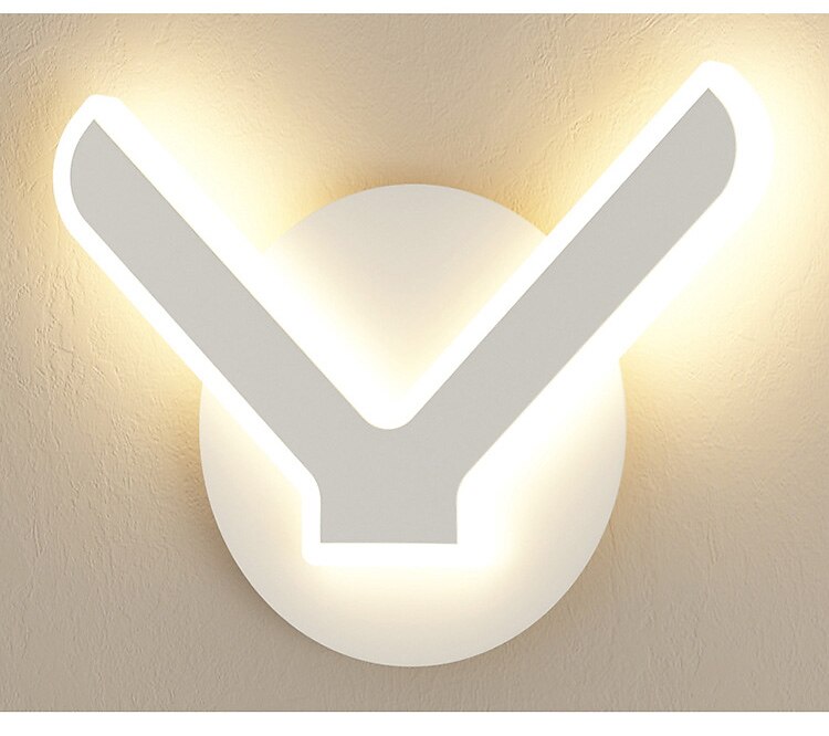 Lightinthebox LED Wall Light Creative LED Modern LED Wall Lights Living Room Bedroom Acrylic Wall Light 220-240V 12 W 2025 - $85.99 –P4