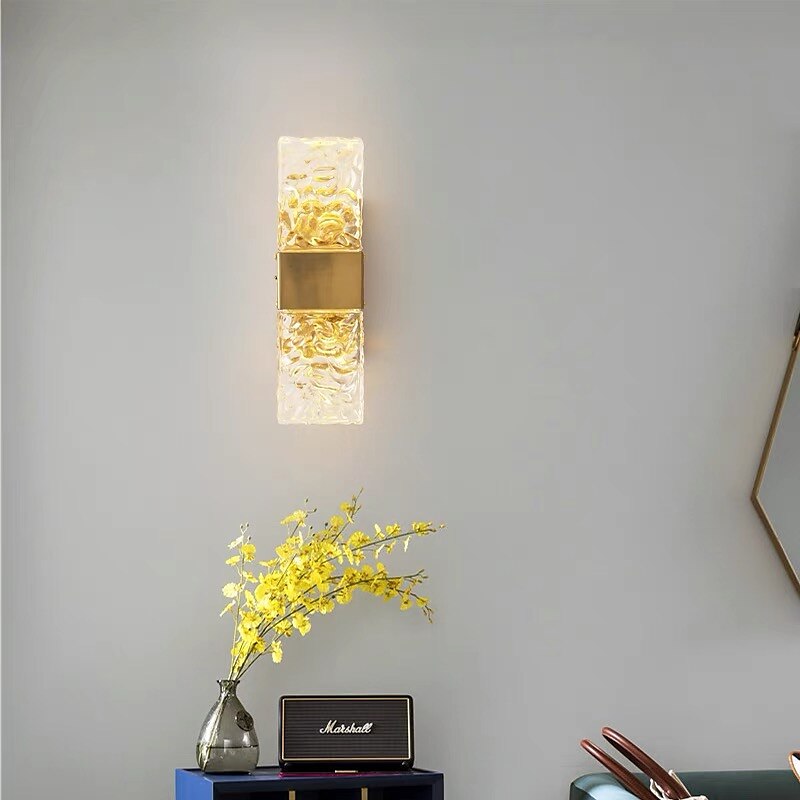 iluminat de perete lămpi de perete moderne de aur aplice de perete dormitor sufragerie acrilică 110-120v 220-240v 10w 2025 - $198.99 –P8