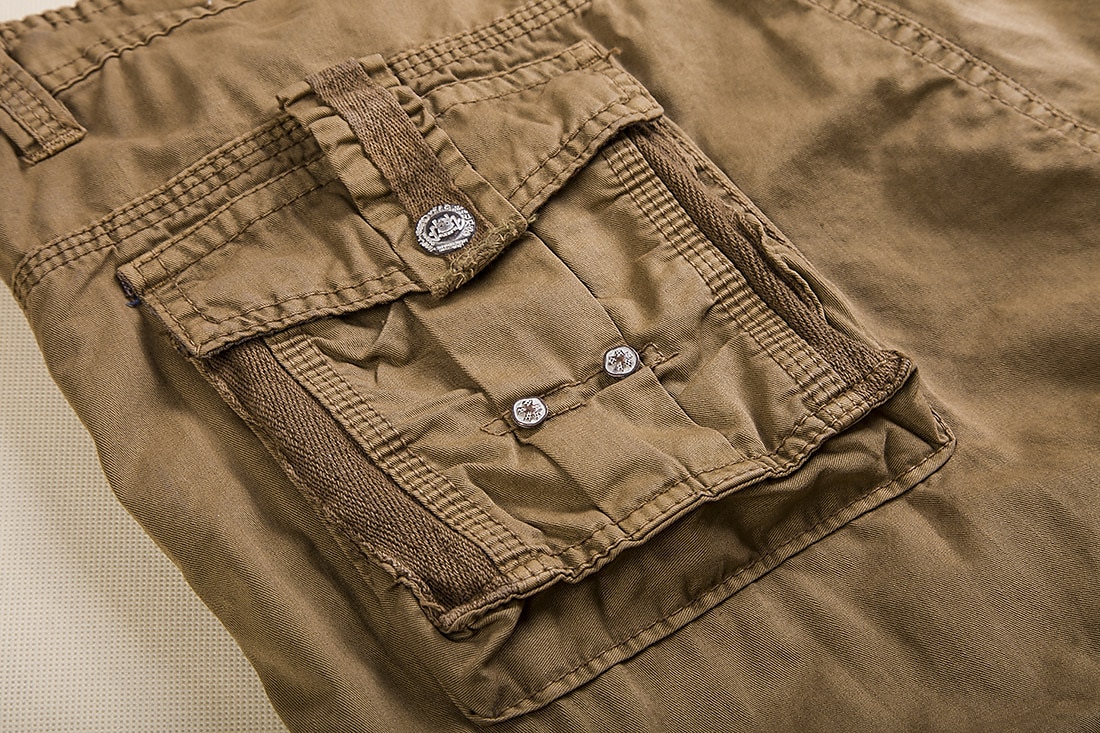 Herren Cargo Shorts Kurze Hosen Kurze Hose für Wanderer Taktische Shorts Militär Sommer Außen Ripstop Atmungsaktiv Rasche Trocknung Leicht Kurze Hose Caprihose Unten Unterhalb des Knies Weiß Schwarz 2025 - $29.99 –P12