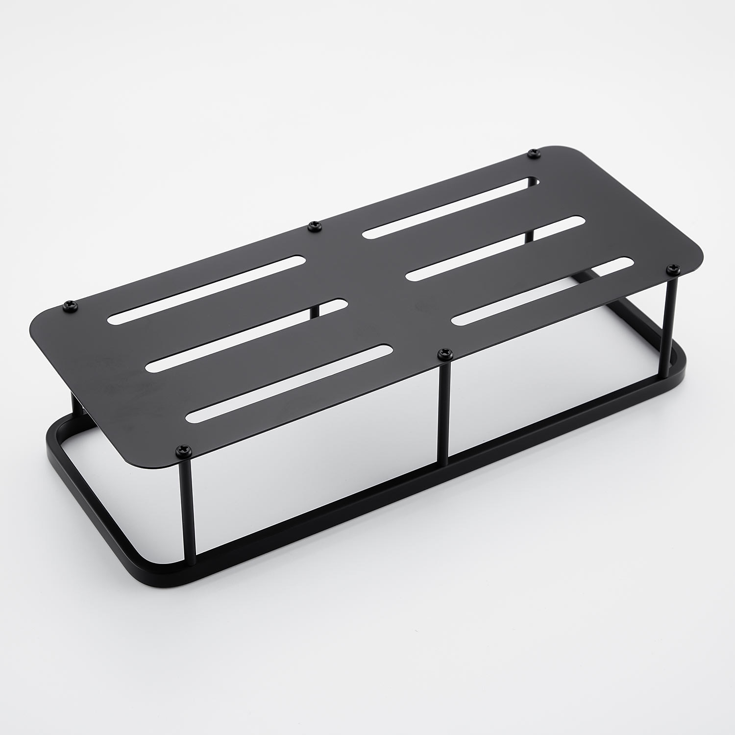 Shower Caddy Rectangle Bathroom Shelf for Washing Supplies, Bath Fixture, Wall Mounted New Design Creative Contemporary Modern 304Stainless Steel, Matte Black, Brushed Nickel, Matte Gold, Chrome 1pc 2025 - $60.99 –P2