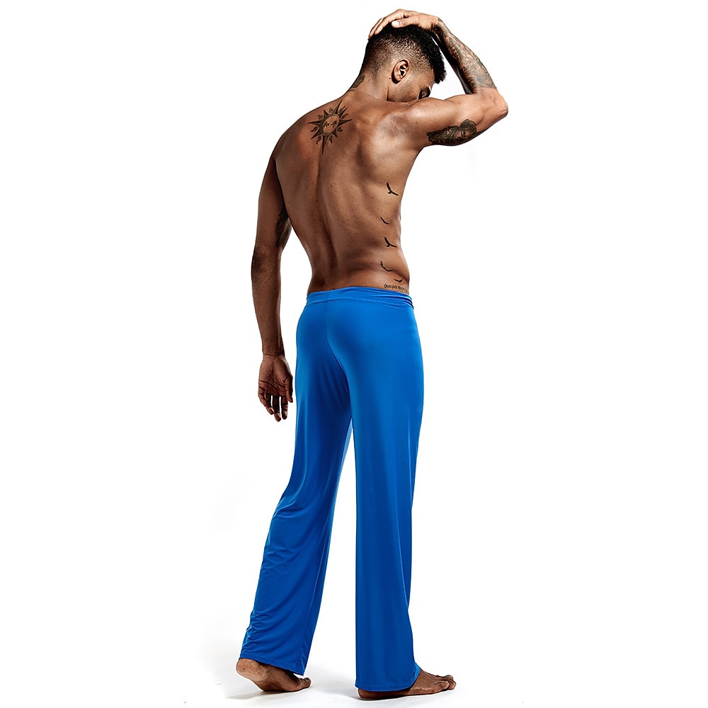 Men's Yoga Pants Drawstring Quick Dry Lightweight Fitness Gym Workout Running Pants / Trousers Bottoms White Black Gray Sports Activewear Stretchy Loose 2025 - $16.49 –P7