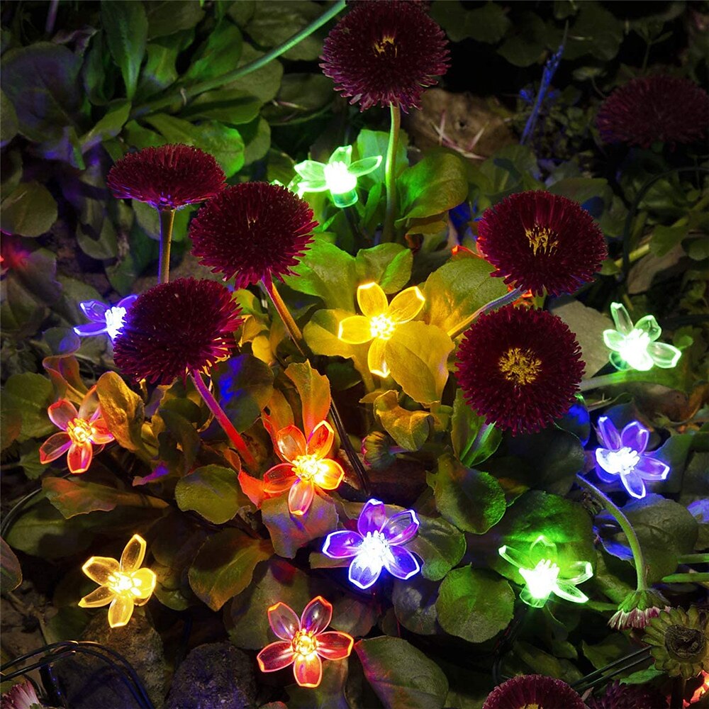 Elegant Wedding Party Reception LED Solar Outdoor String Lights - 7M-50LEDs to 12M-100LEDs, Waterproof 8 Modes for Garden, Christmas Tree, Patio, Home Decor 2025 - $22.99 –P7