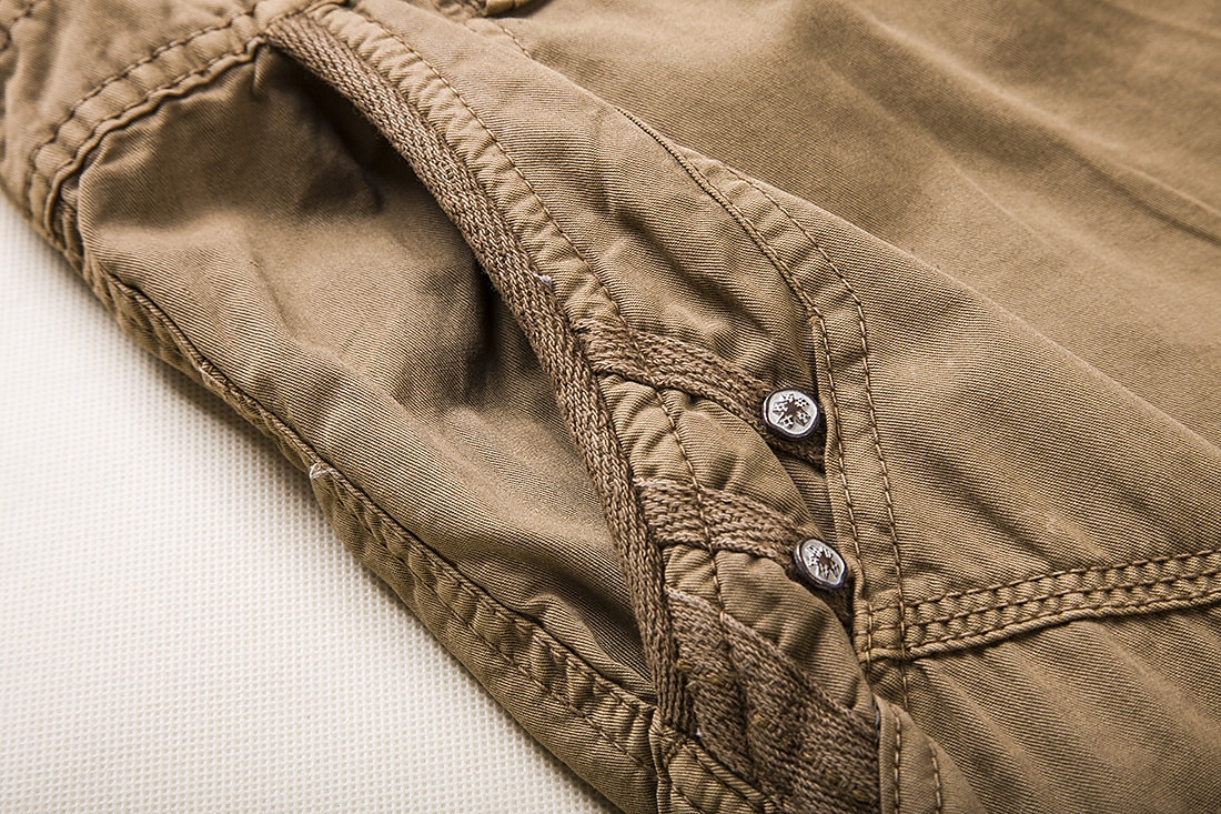 Herren Cargo Shorts Kurze Hosen Kurze Hose für Wanderer Taktische Shorts Militär Sommer Außen Ripstop Atmungsaktiv Rasche Trocknung Leicht Kurze Hose Caprihose Unten Unterhalb des Knies Weiß Schwarz 2025 - $29.99 –P9