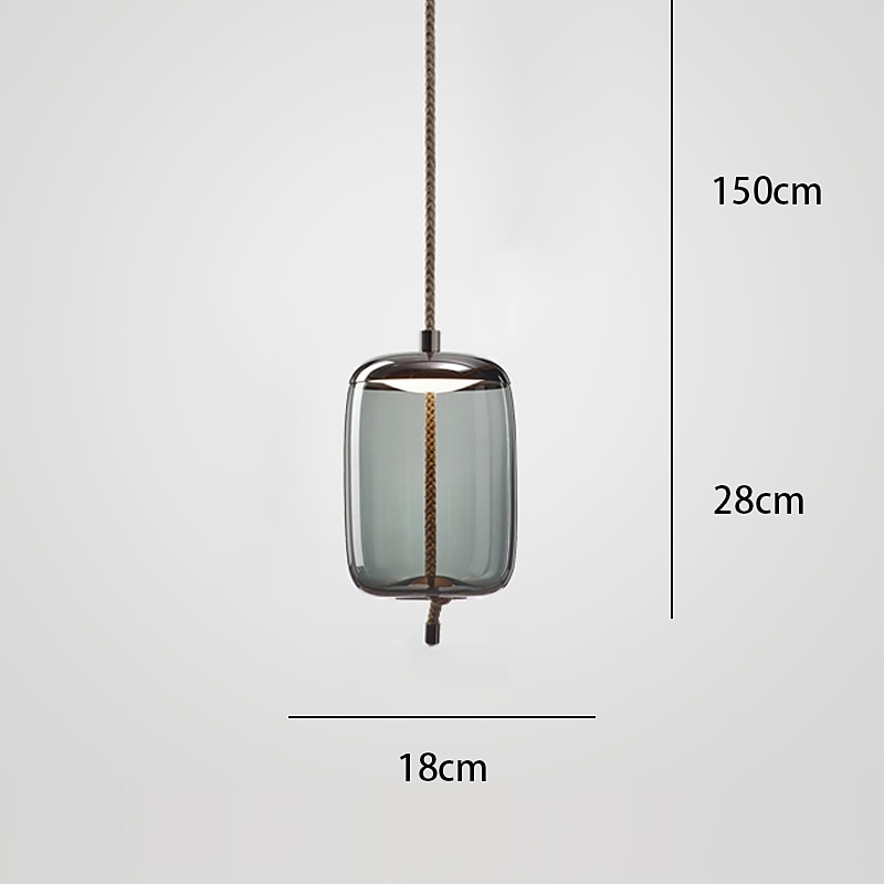 LED Pendant Light Glass Kitchen Island Light Single Design Electroplated LED Nordic Style 220-240V 110-120V 2025 - $249.99 –P5
