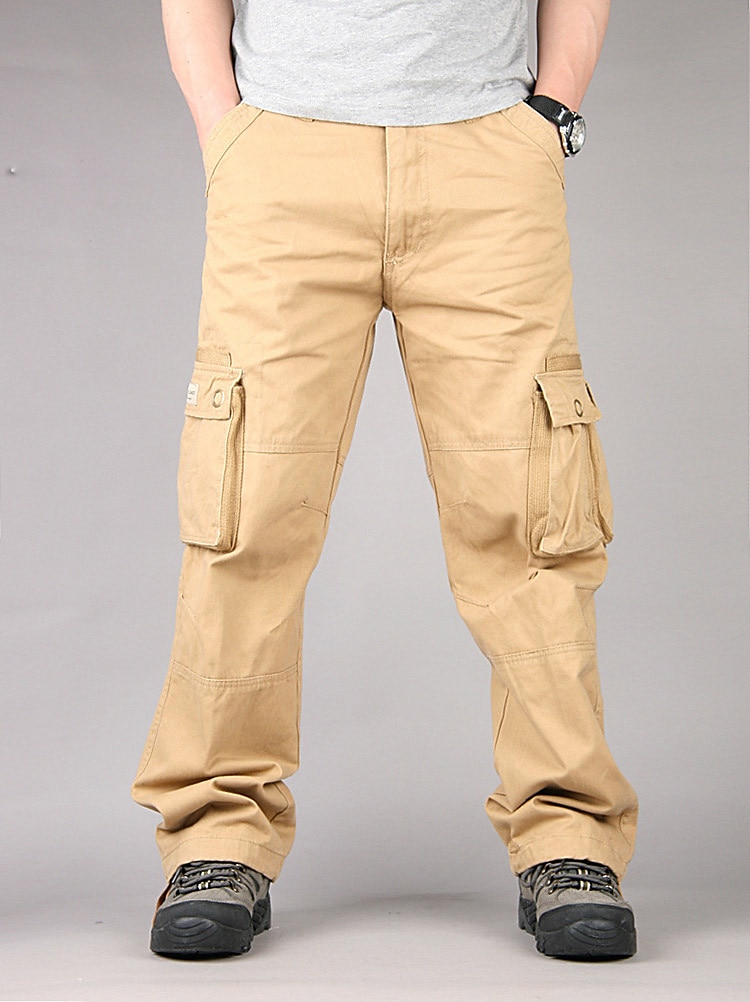 Men's Cargo Pants Hiking Pants Trousers Work Pants Military Outdoor Ripstop Breathable Quick Dry Multi Pockets Bottoms 6 Pockets Black Green Cotton Hunting Fishing Climbing 30 32 34 36 38 2025 - $37.99 –P5