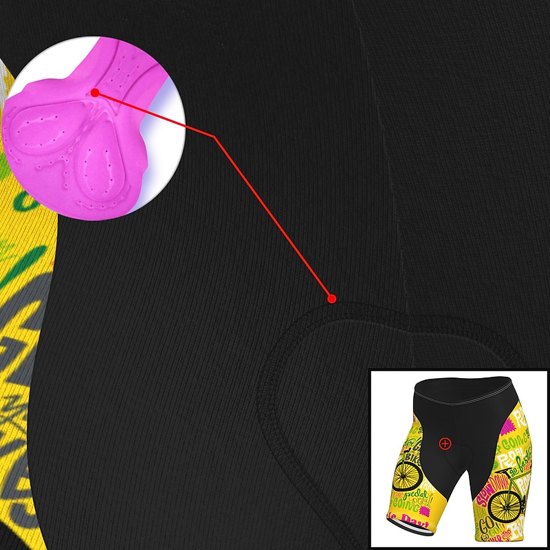 Mujer Graphic Estampado Letra y Número Pantalones cortos de ciclismo de carretera Pantalones cortos bicicleta Culotte Ciclismo Bicicleta Bermudas Pantalones MTB Bicicleta Montaña Ciclismo Carretera 2025 - $26.99 –P10