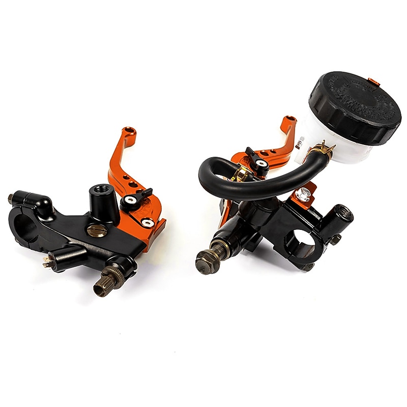 Nawenson universal 7/8 "22mm kit de alavancas de reservatório do cilindro mestre do freio da embreagem da motocicleta conjunto de reservatório de fluido conjunto de reservatório de fluido conjunto de de 2025 por $43.99 –P12