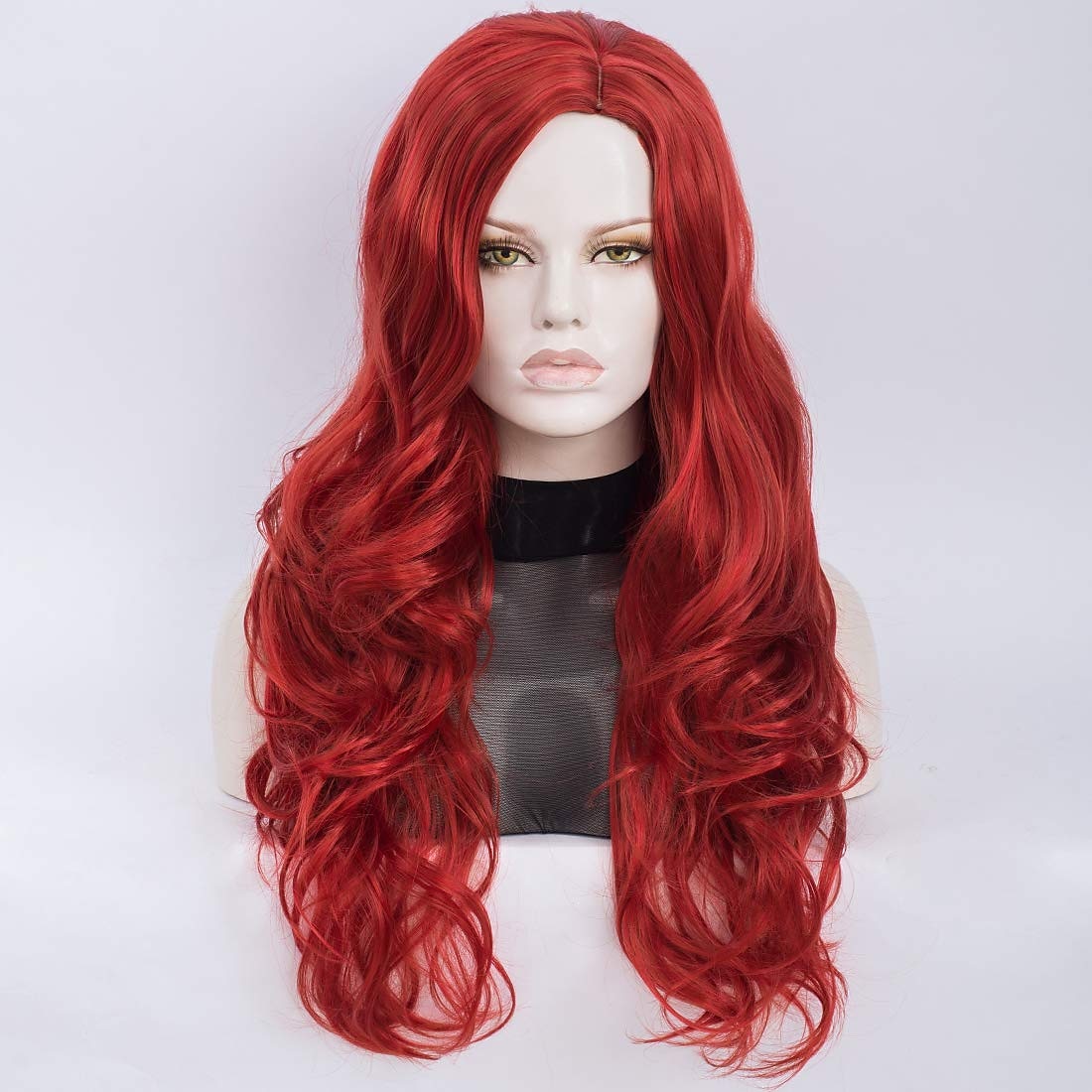 Long Curly Copper Red Jessica Rabbit Wig Halloween Wigs 2025 - $30.99 –P6