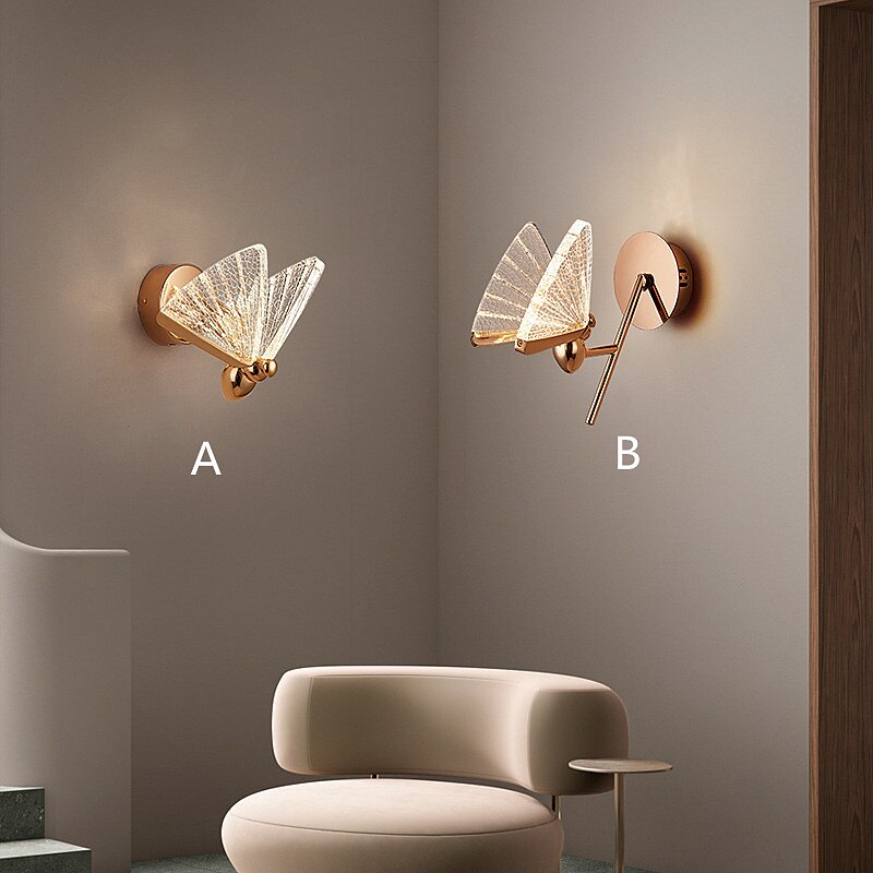 Lightinthebox LED Butterfly Wall Lights Nordic New Background Decorative Lamp Bedroom Bedside Table Creative Butterfly Wall Lamp Children's Room Hallway Wall Lamp 2025 - $199.99 –P10
