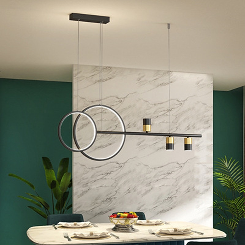 levou luz pendente 100 cm design único lustre de metal estilo artístico estilo moderno acabamento pintado com estilo LED 220-240v moderno de 2025 por $491.99 –P4