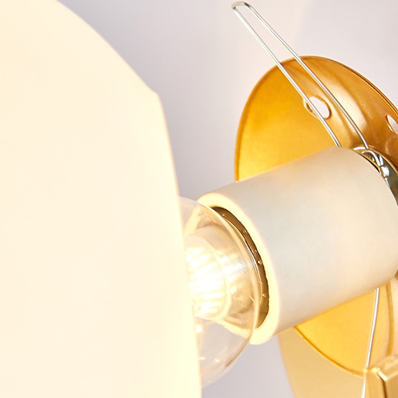 Lightinthebox applique da parete a led opaco moderno stile nordico lampade da parete applique da parete a led soggiorno sala da pranzo applique da parete in vetro 110-240 v del 2025 a $56.99 –P5