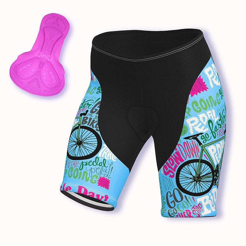 Mujer Graphic Estampado Letra y Número Pantalones cortos de ciclismo de carretera Pantalones cortos bicicleta Culotte Ciclismo Bicicleta Bermudas Pantalones MTB Bicicleta Montaña Ciclismo Carretera 2025 - $26.99 –P18
