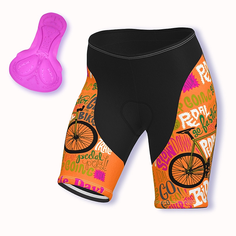 Mujer Graphic Estampado Letra y Número Pantalones cortos de ciclismo de carretera Pantalones cortos bicicleta Culotte Ciclismo Bicicleta Bermudas Pantalones MTB Bicicleta Montaña Ciclismo Carretera 2025 - $26.99 –P20